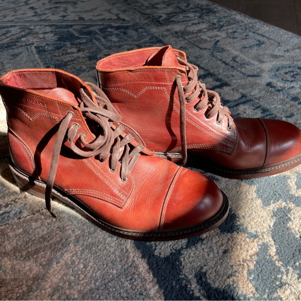 Mens Wolverine 1000 mile Boots